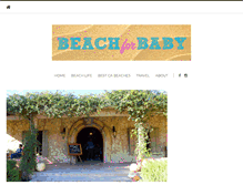Tablet Screenshot of beachforbaby.com